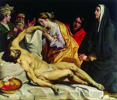 Abraham Janssens The Lamentation of Christ . oil painting image